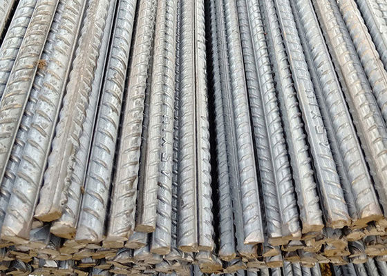 25mm ont déformé la barre d'acier laminée à chaud, HRB500 le métal Rods utilisés dans la construction