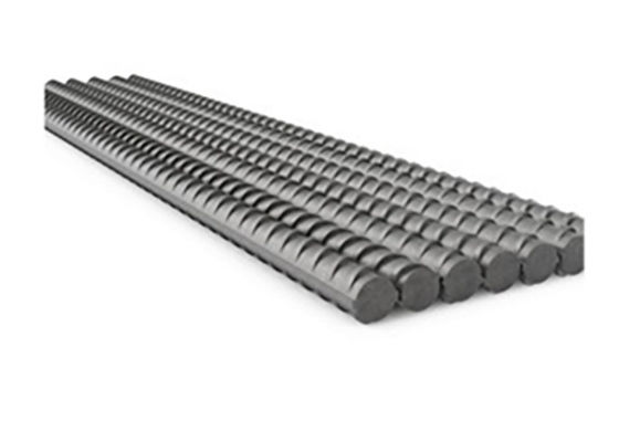 HRB400 barre d'acier déformée ondulée soudable, TMT Rods de renfort en acier