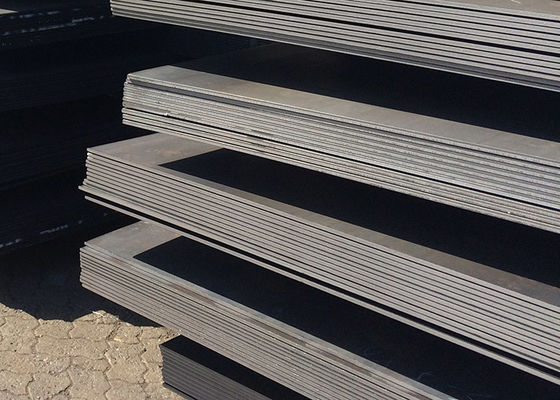 Plaques d'acier structurelles laminées à chaud de St52 St37, plat plat d'acier doux de 3m